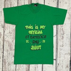Vintage 90s This is my official St. Patrick's Day 1990s Irish Ireland Tshirt